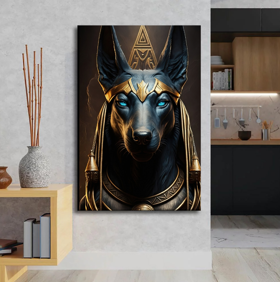 Anubis%20Tasarımlı%20Dekor%20Kanvas%20Tablo