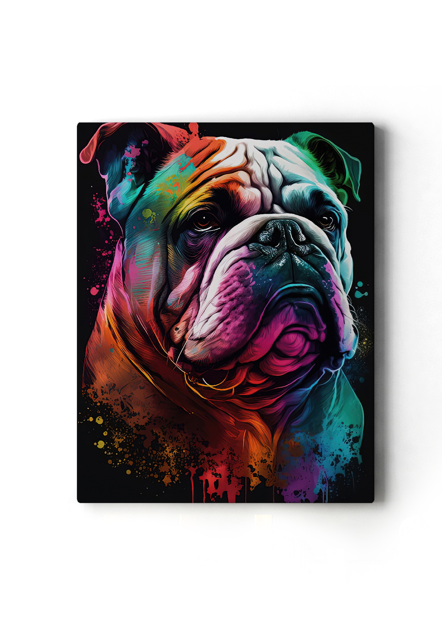 Bulldog%20Tasarımlı%20Dekor%20Kanvas%20Tablo