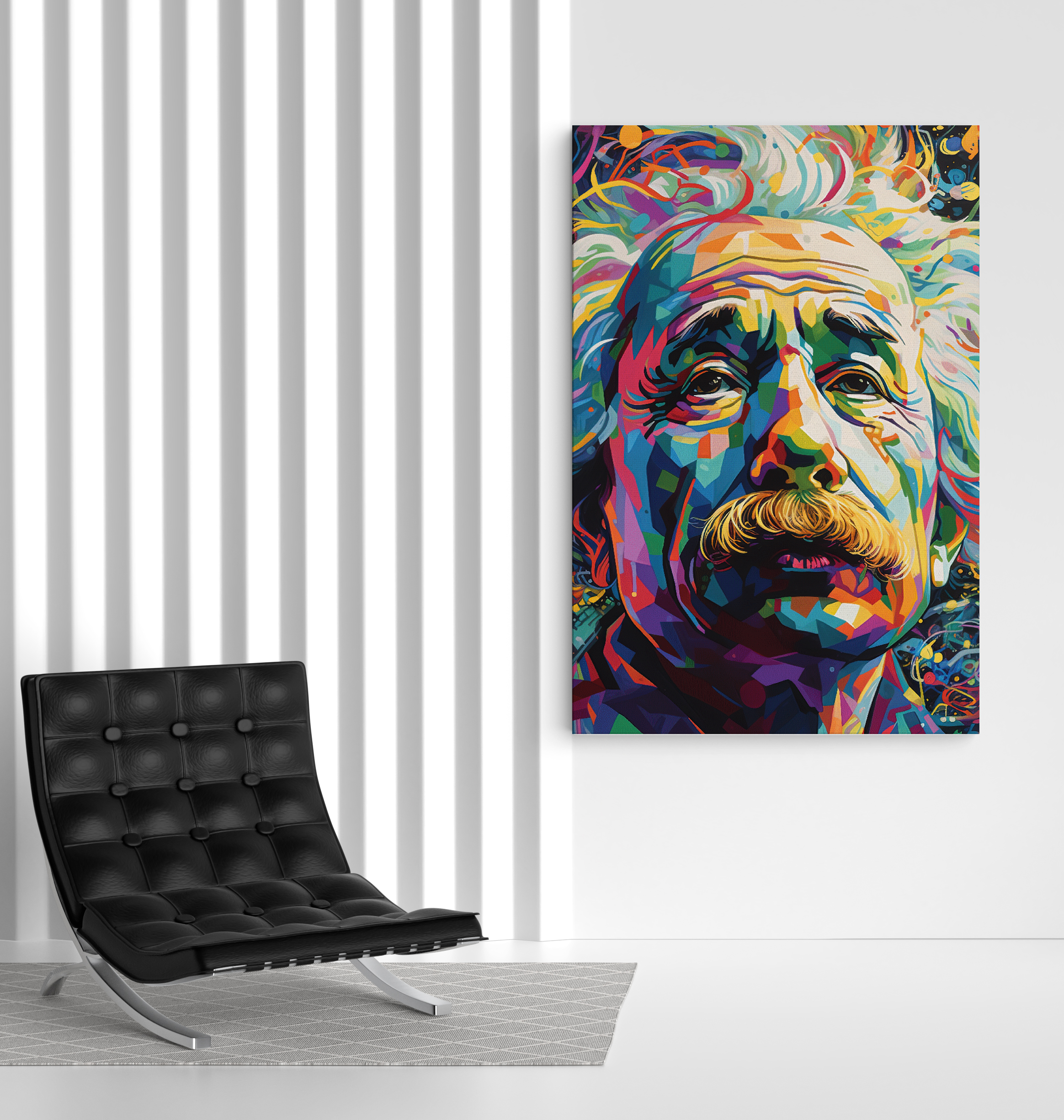 Einstein%20Tasarımlı%20Dekor%20Kanvas%20Tablo